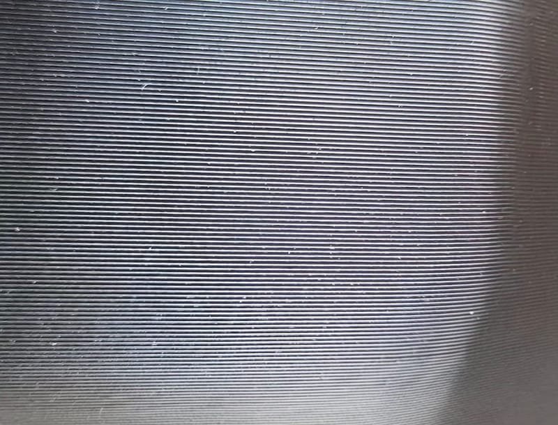 Detalle de capas de una pieza técnica