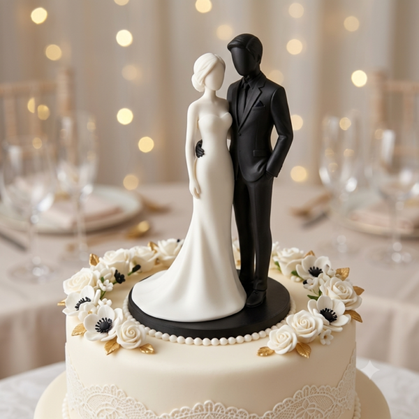 Topper de novios para tarta de boda