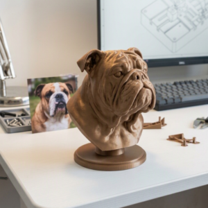 Busto 3D personalizado de tu mascota (a partir de foto)