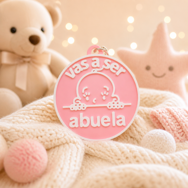 Medalla «Vas a ser abuela/abuelo»
