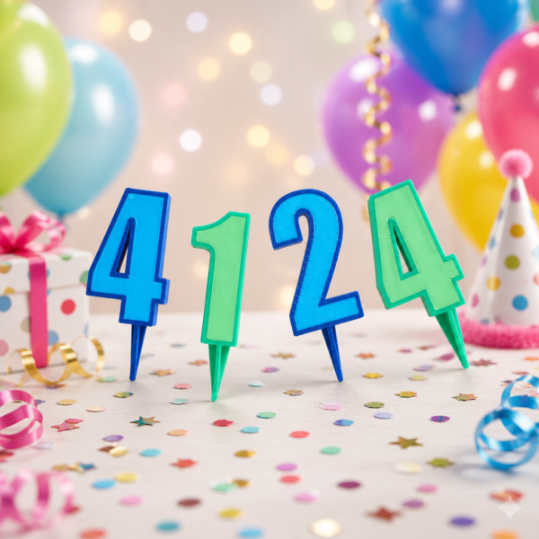 Números para tarta de cumpleaños
