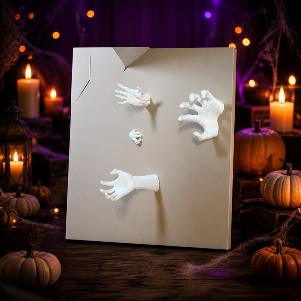 Manos de pared de Halloween