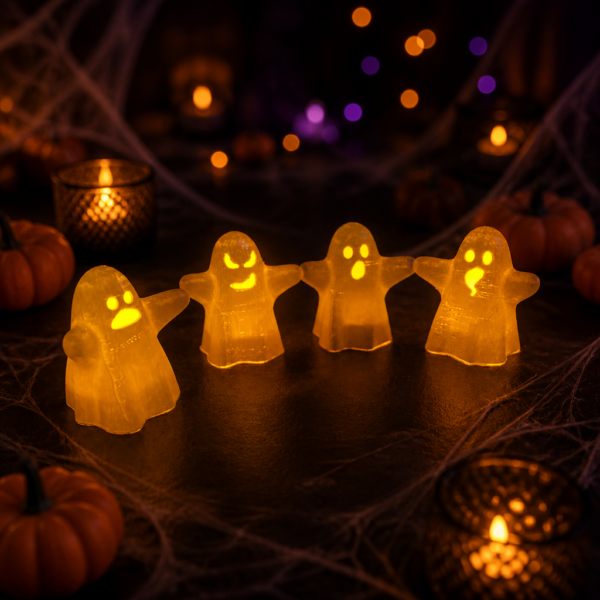 Fantasmas con luz de té