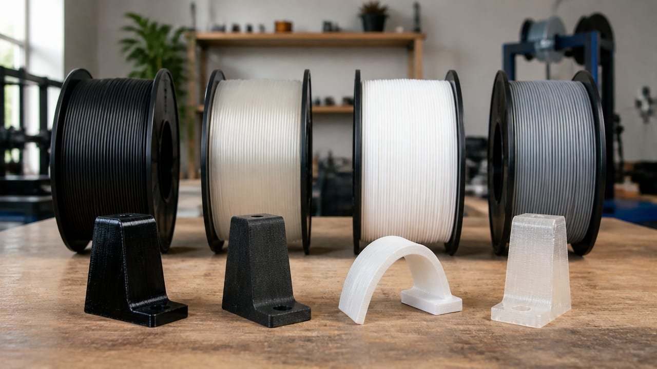 Qué material elegir para una pieza impresa en 3D